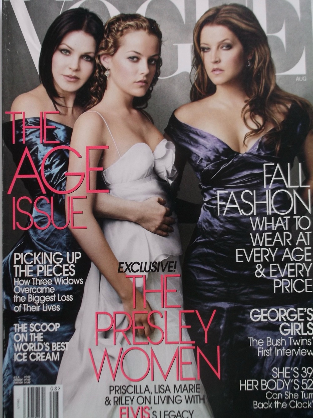 Vogue Magazine August 2004 The Presley Women